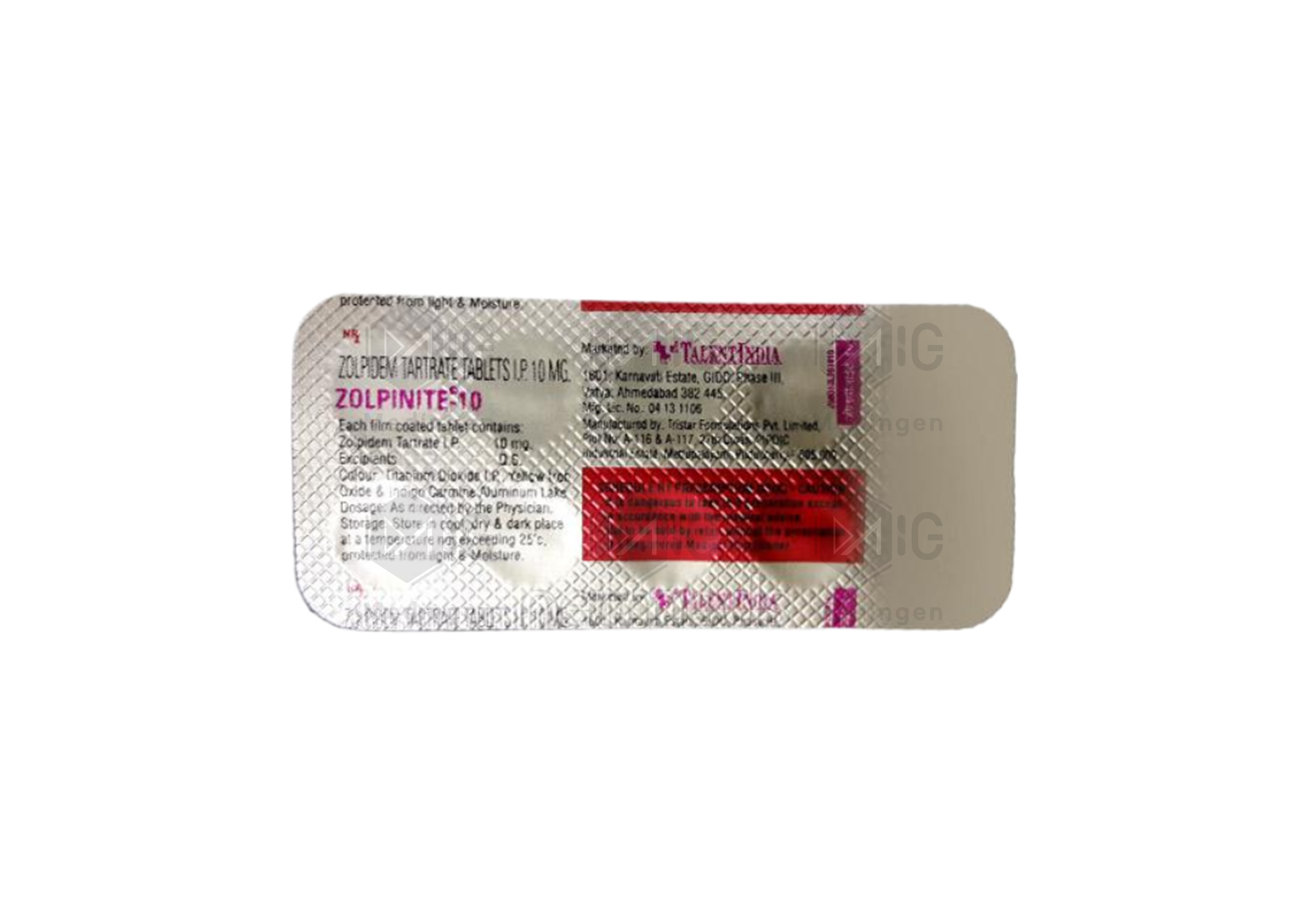 ZOLPINITE 10MG